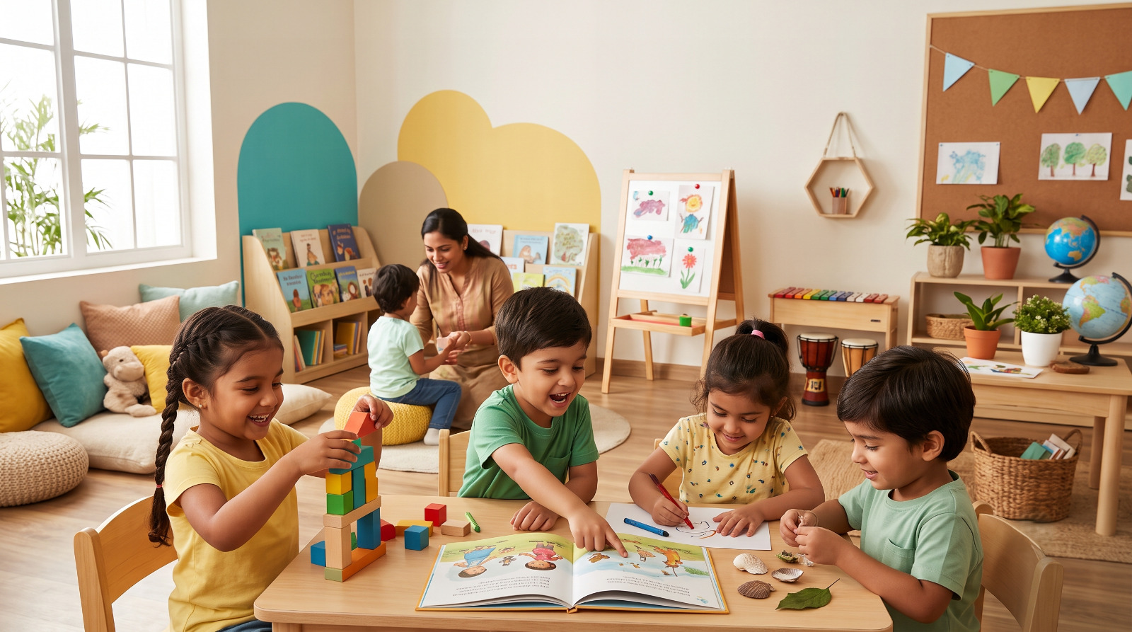 Best Preschool in Pitampura Is Golden Bells Early Years: Giving Children the Right Start